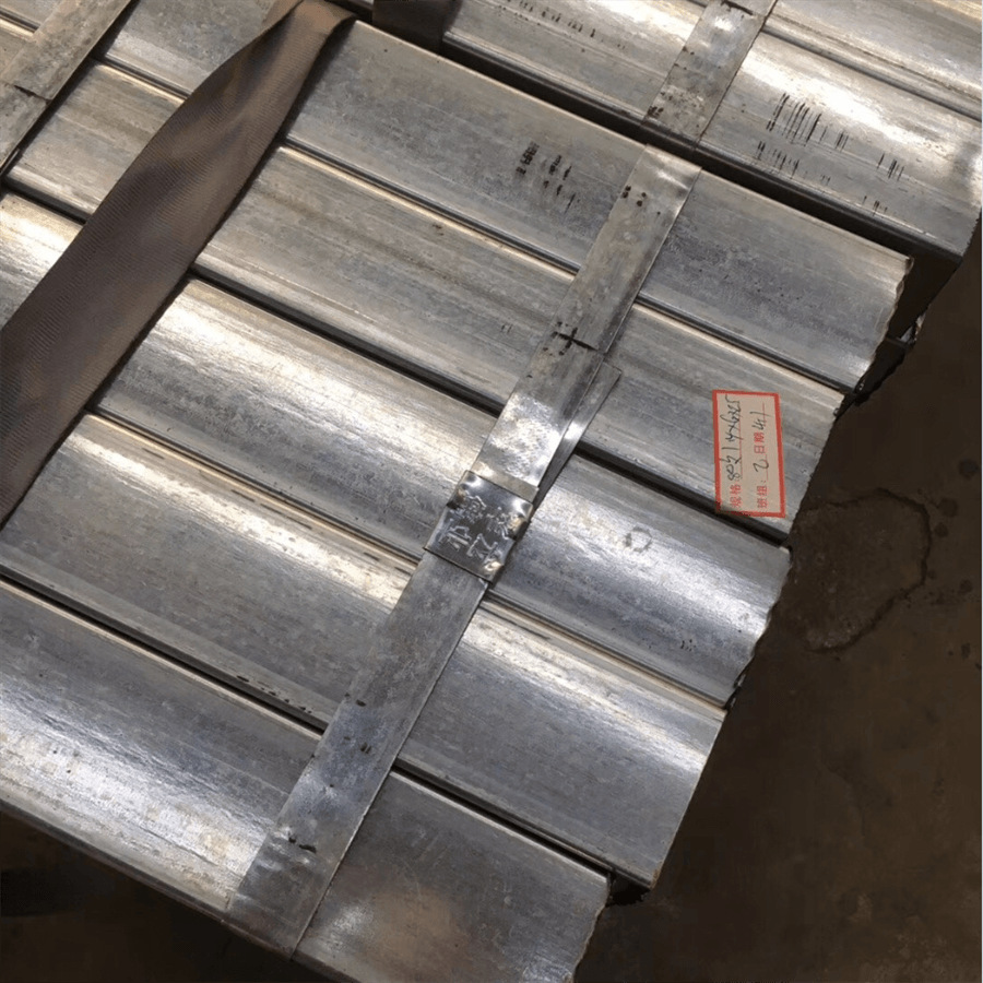 Yunnan's spot zinc plating tube, rectangular Q235B building, hot zinc plating rectangular wall.