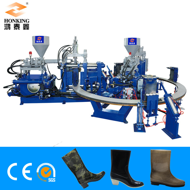 Những khuôn giày mưa -- hoàn toàn tự lắp ráp bằng nhựa mưa - máy tạo hình
