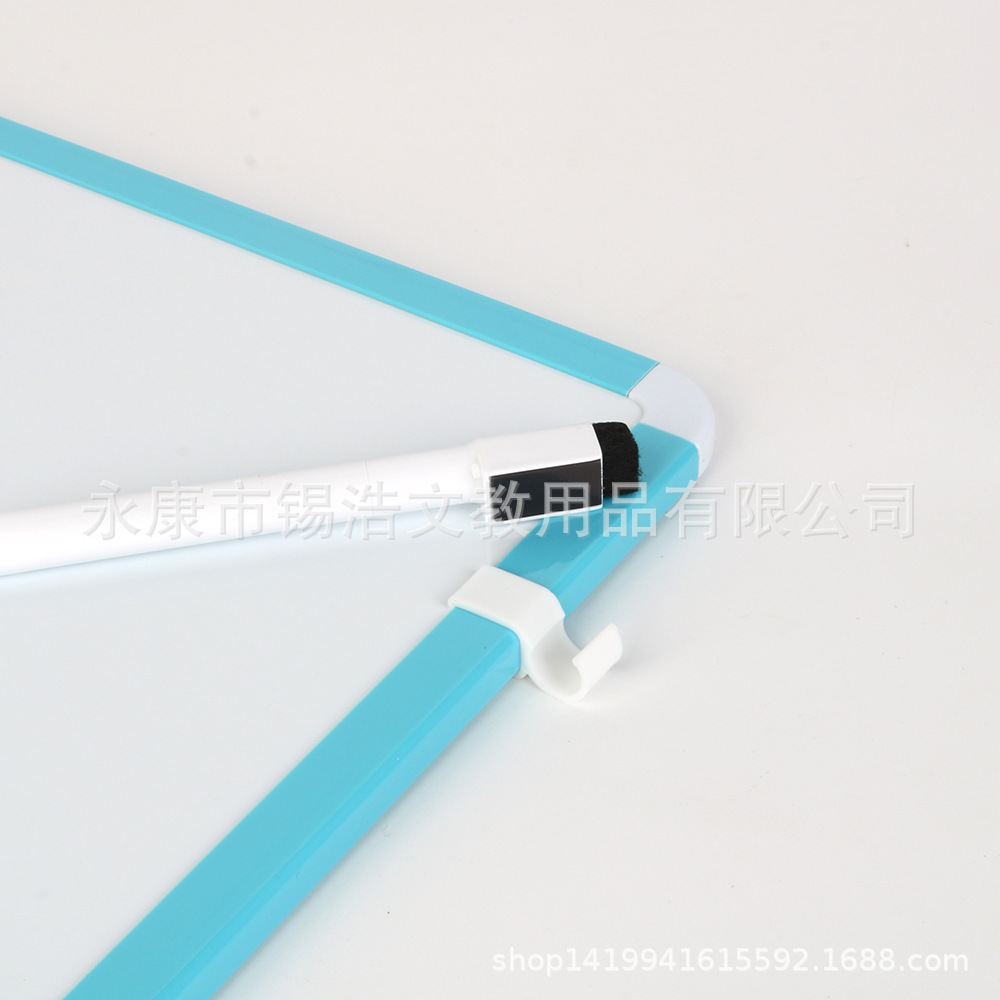 The whiteboard plastic frame children's cardboard messageboard office board can erase magnetic board