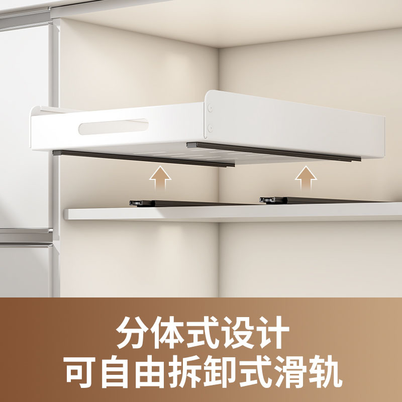 Hãy buộc chén bát và chuẩn bị tủ bếp và ngăn kéo giỏ.