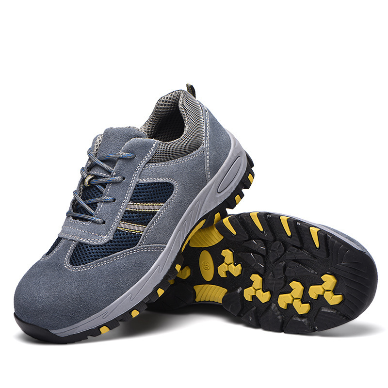 Cross-border new bailed shoes with light protection against stabbing through steel bunheads and sandy shoes at summer sites