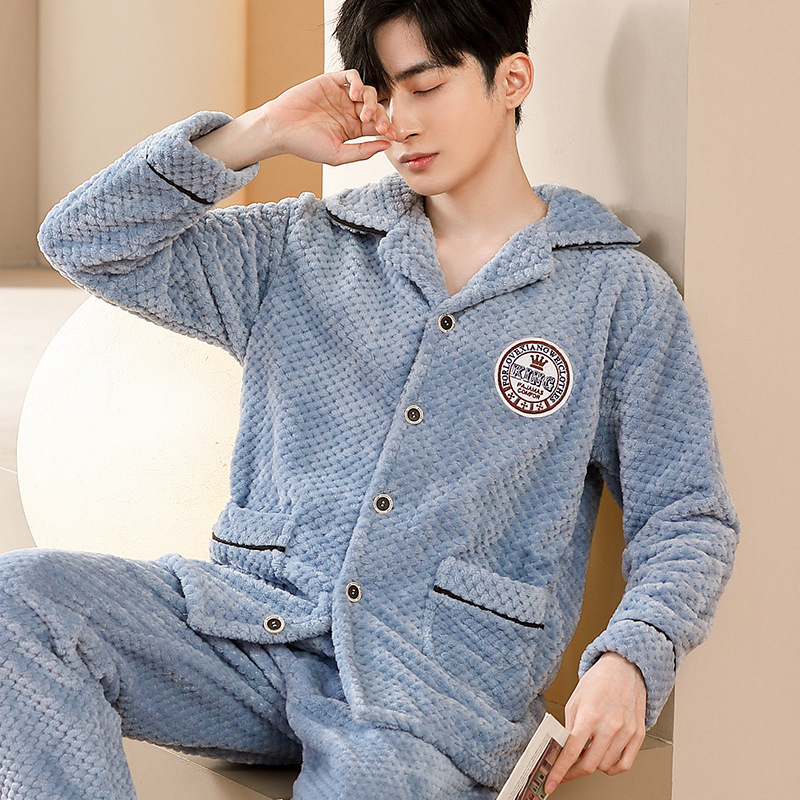2022 pyjamas, mùa đông mới, nhung san hô hai mặt, những chiếc xe trượt tuyết, những chiếc pyjama lớn.