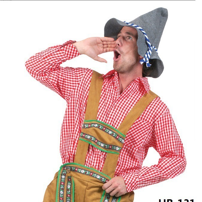 啤酒节服装男装制服划木工人服促销服节日派对服饰