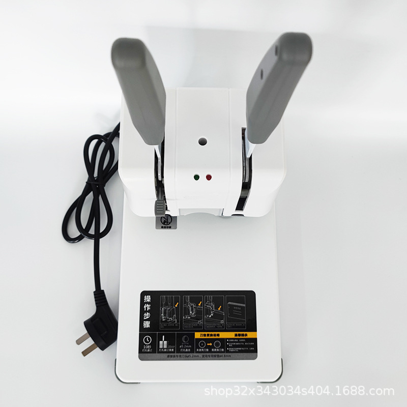 Thermal melting of small office information files in the book book of the computer-enabled compactor accountancy glue machine