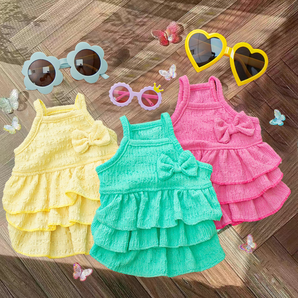 Mùa hè thì công chúa mới mặc váy mỏng Teddy Bộ đồ mèo hóa trang gấu.
