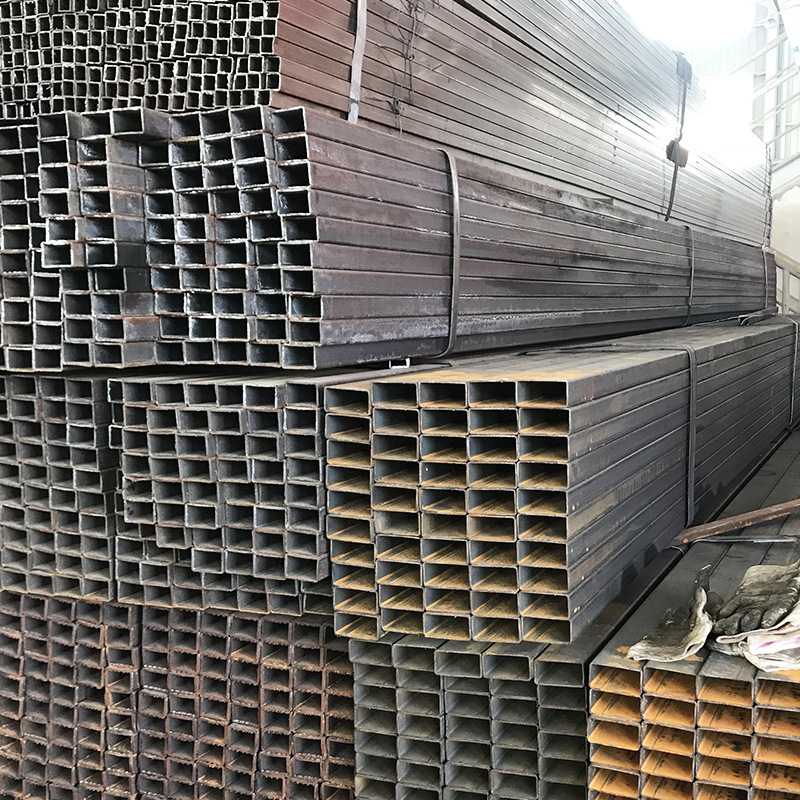 Q235 cold-filled zinc pipe rectangular construction steel from Yunnan