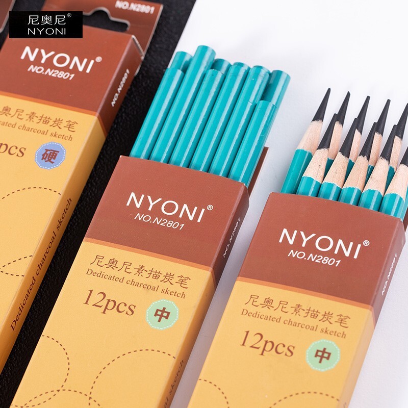 Neoni Charcoal Pen, NYONI Charcoal Cosmetic Sketch.