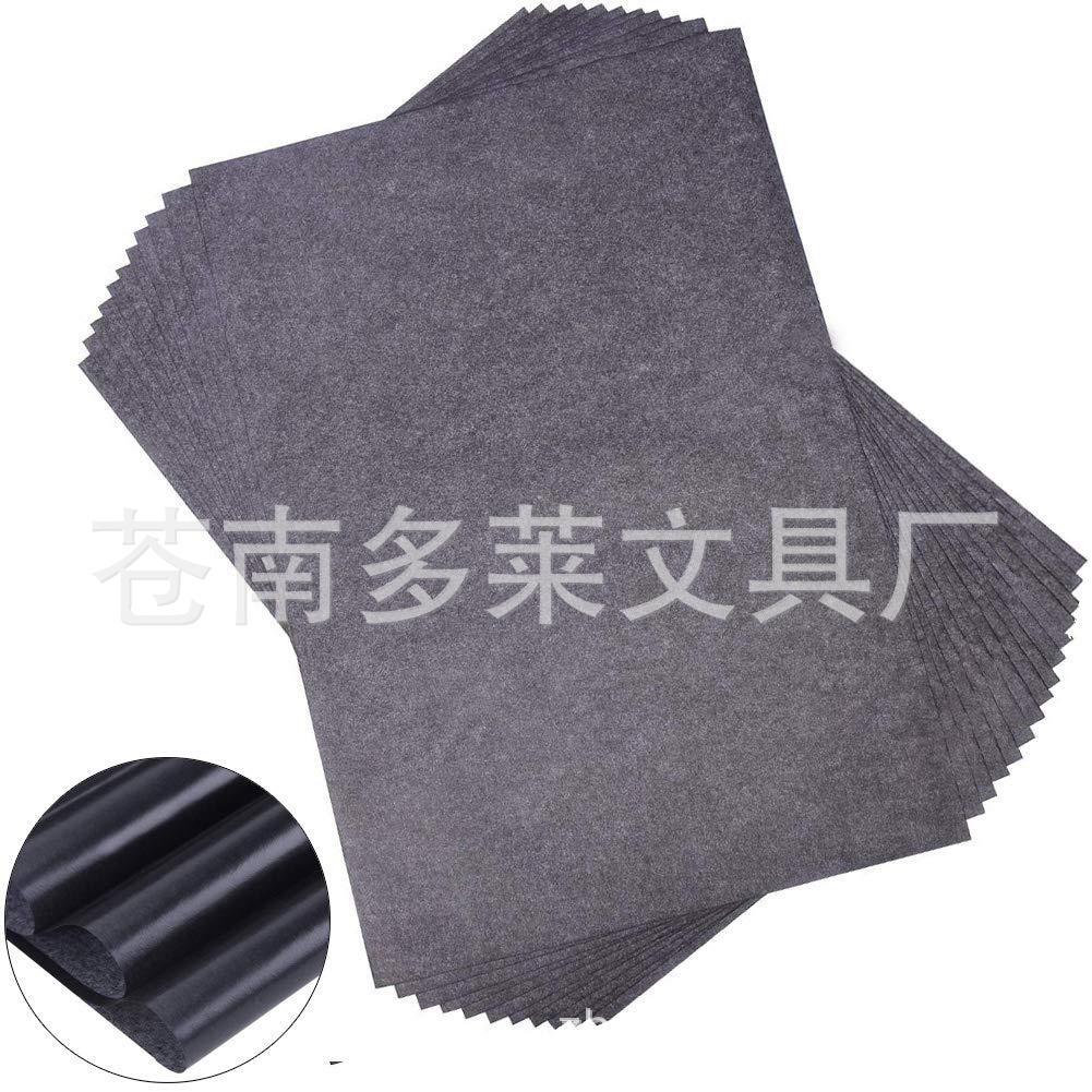 It's a carbon graphite rewriting paper that can be used again, drawing paper, drawing paper, single-sided black blue.