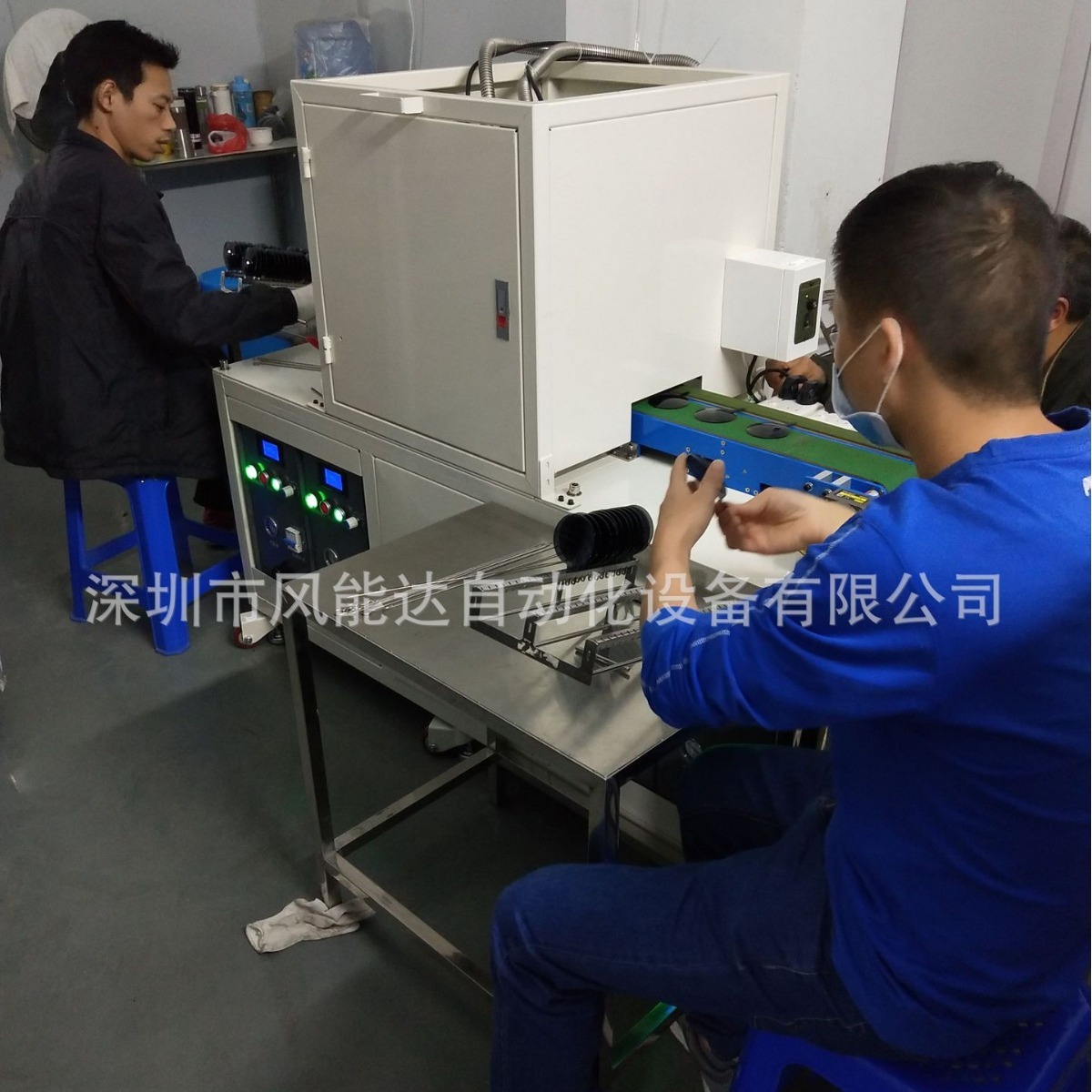 Plant supply mix delivery machine, plasma plating machine, industrial parts dispenser