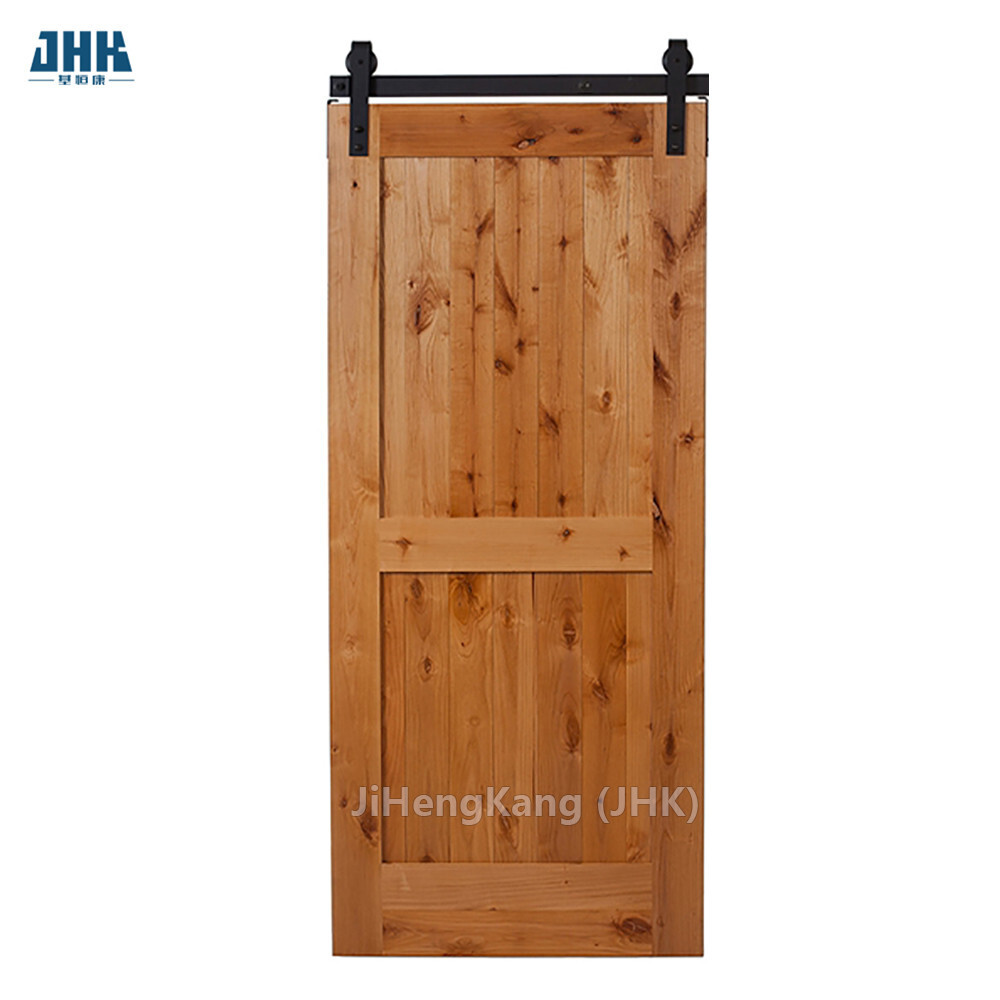 Hiệu quả thấp Gỗ Barn Cửa tủ bên trong, cửa kho bột chất lượng cao JHK-S01-2