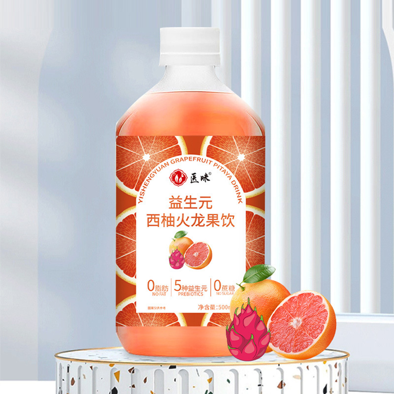 Một chai treaconium, xơ xoắn, nước ép.