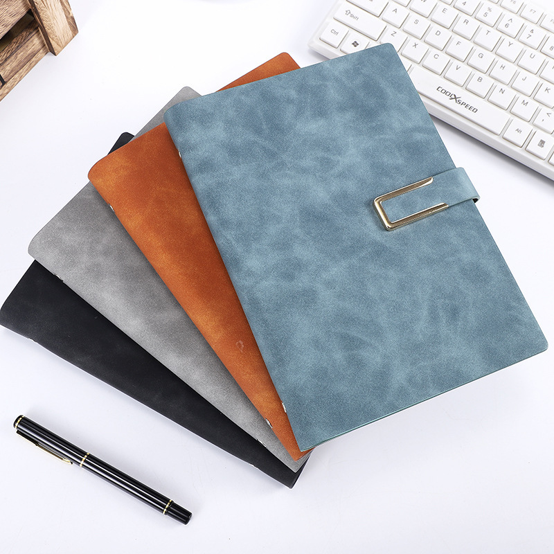 Nhà sản xuất chỉnh sửa sổ ghi chép của nhà máy văn phòng Logo để làm tờ A5.