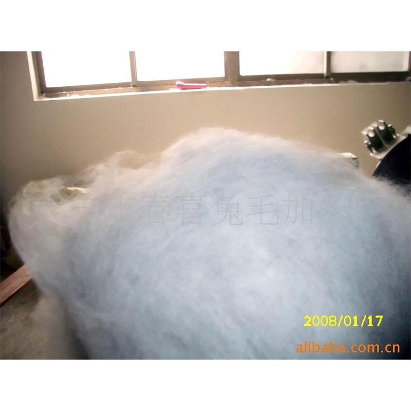 vải bông hoa quả thỏ bắt chước quần áo con thỏ mặc đồ, lông thỏ tươi