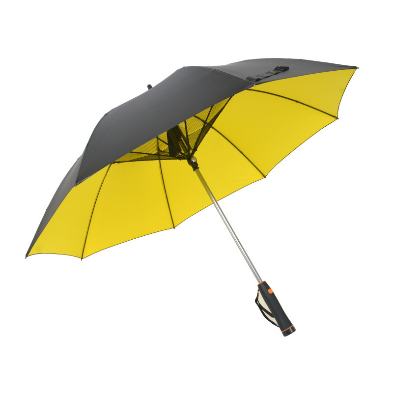 The cool fan umbrellas, both with UV-proof tan and glue umbrellas, will be printed in the LOGO gift advertising umbrella.