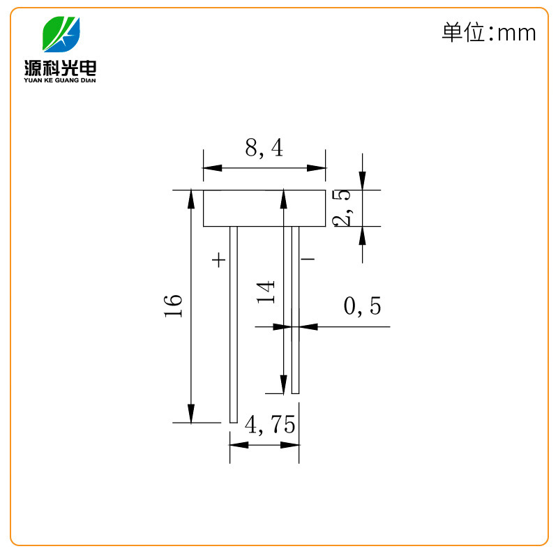 T8.4 Green light 1.5W led luminous diodes, directly plugged in bead T8.4 green light