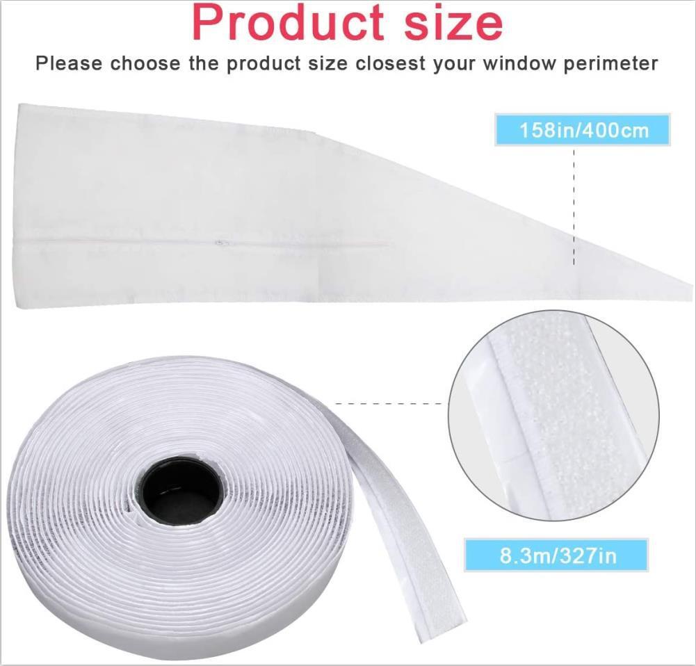 Các cửa sổ đóng băng, dày 4 mét.