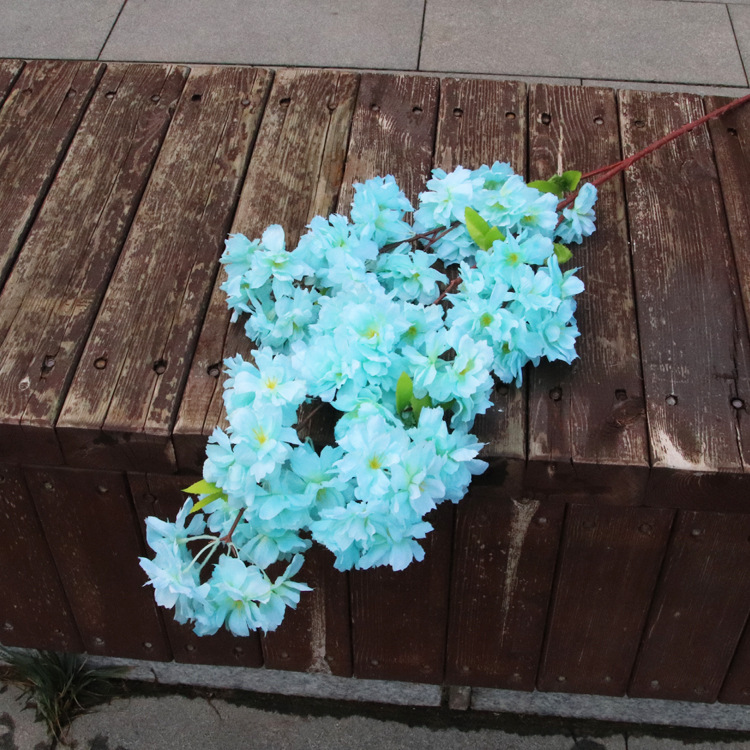 婚庆仿真花家居装饰绢花假花 仿真植物富贵樱花