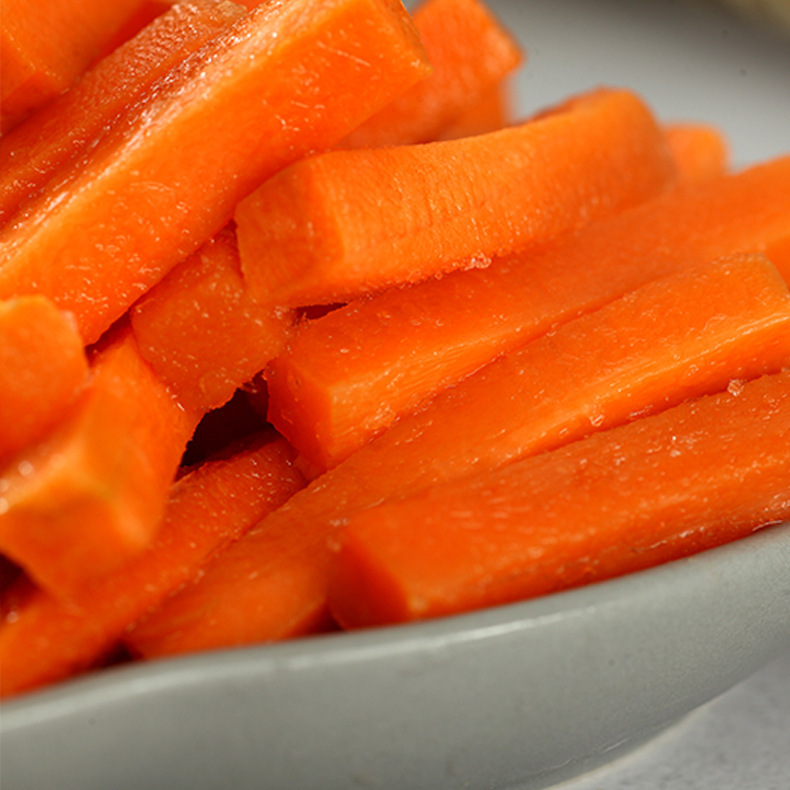 Quick-frozen carrots, frozen vegetables, frozen vegetables.