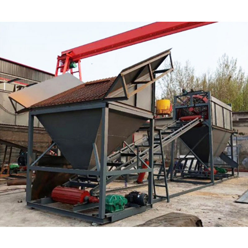 Máy chống cát rung động lớn, thợ lặn cát với trục quay cát di động để xây dựng.