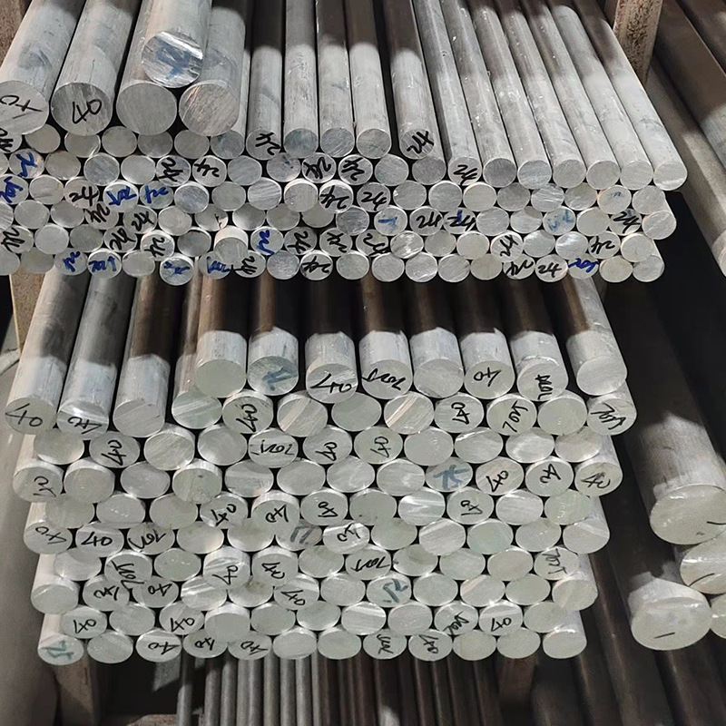 The manufacturer supplies 6063 hard solid aluminium sticks, industrial aluminium alloy bars, 6061 alloyed aluminium rods.