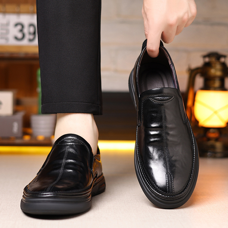 ♪ A man with shoes ♪
