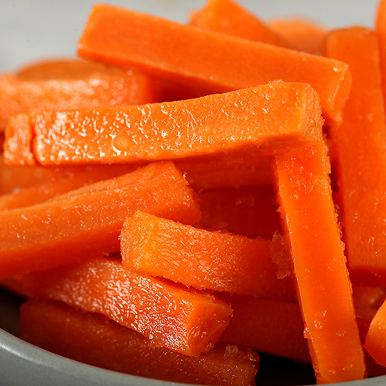 Quick-frozen carrots, frozen vegetables, frozen vegetables.