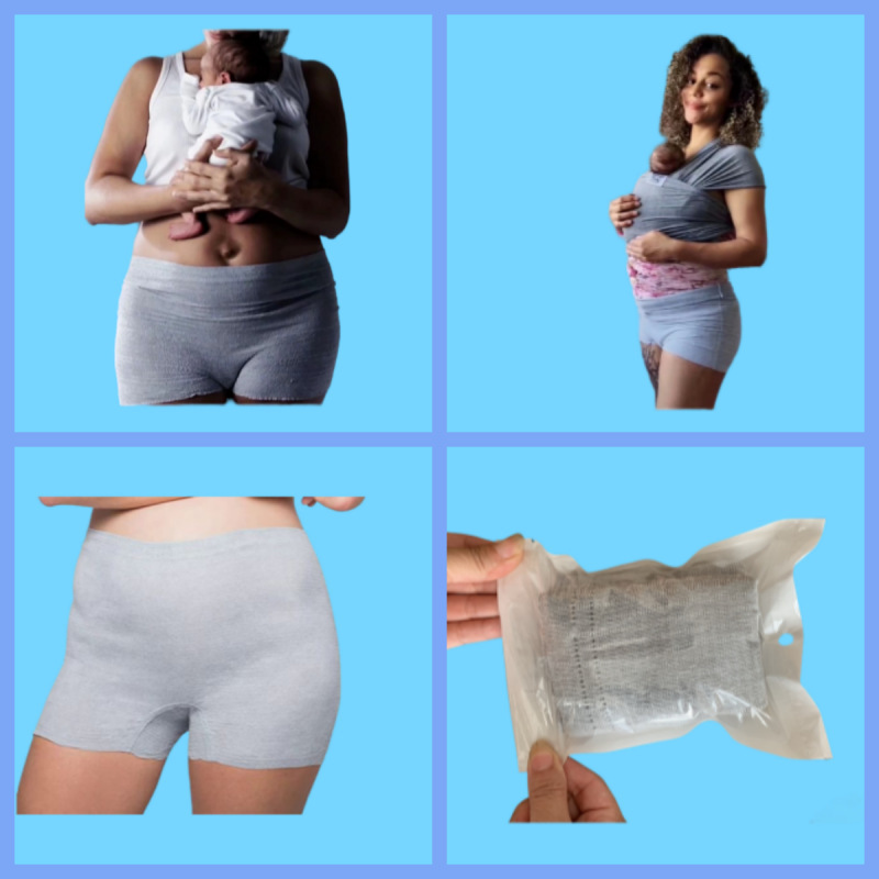 One-time safety pants, pregnant women's bioplugs, post-partum moon pants, baby pants.