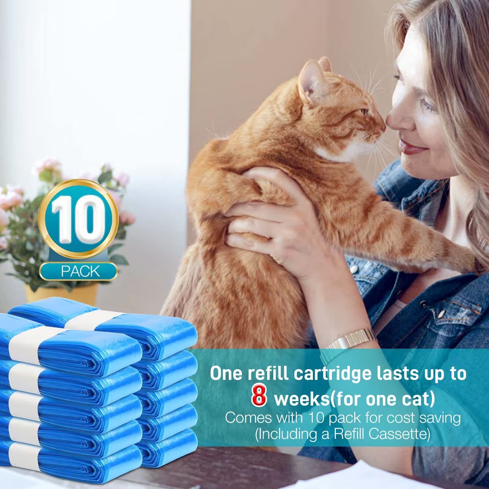 Hộp thay thế cho mèo tương thích với Liter Genie Pet Genie