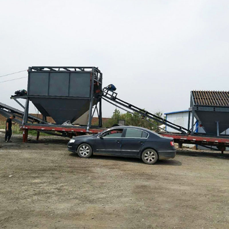Máy chống cát rung động lớn, thợ lặn cát với trục quay cát di động để xây dựng.