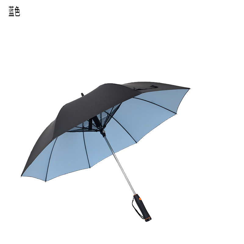 The cool fan umbrellas, both with UV-proof tan and glue umbrellas, will be printed in the LOGO gift advertising umbrella.