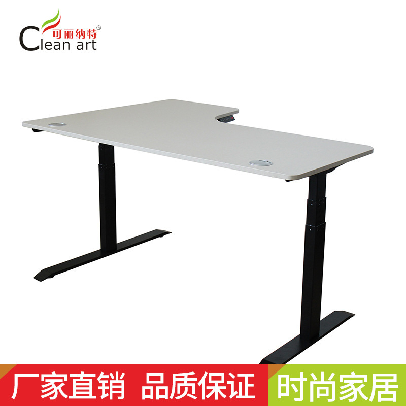 Bảng điện tử nâng và xuống dựa trên văn phòng thông minh nâng xuống bàn máy tính bàn học đồ nội thất bàn làm việc