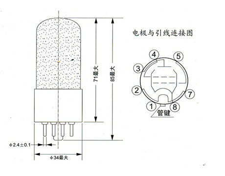 全新出口型长沙曙光电子胆管6V6GT代6P6P 6L6 质保一年