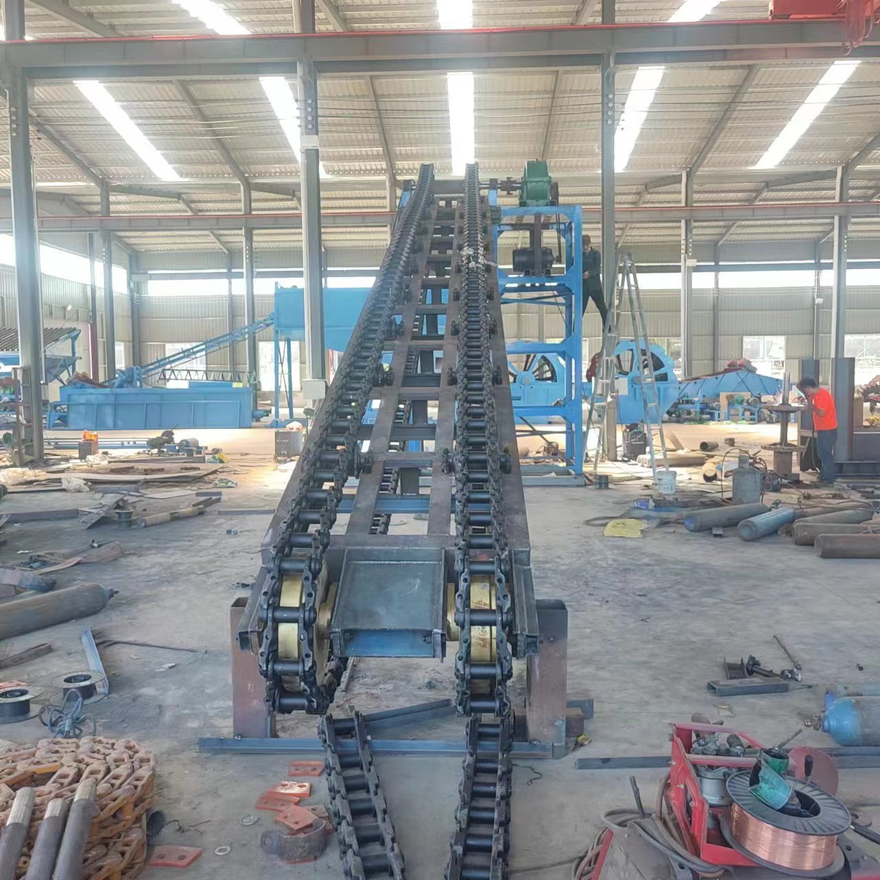 Máy giặt cát hình tròn Sản xuất dụng cụ giặt cát ở Thanh Châu