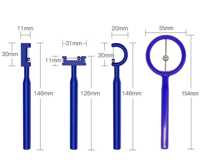 四件套舌尖训练器儿童语言舌头运动压舌板普通话发音矫正器