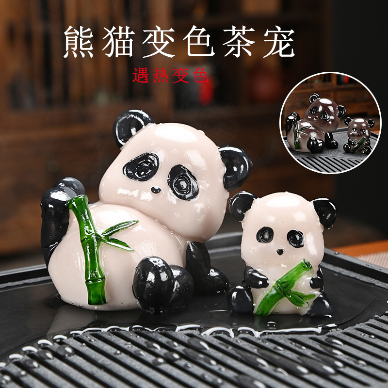 New national phoenix panda cursing tea for creative and lovely tea and tea table decorations for tea sets