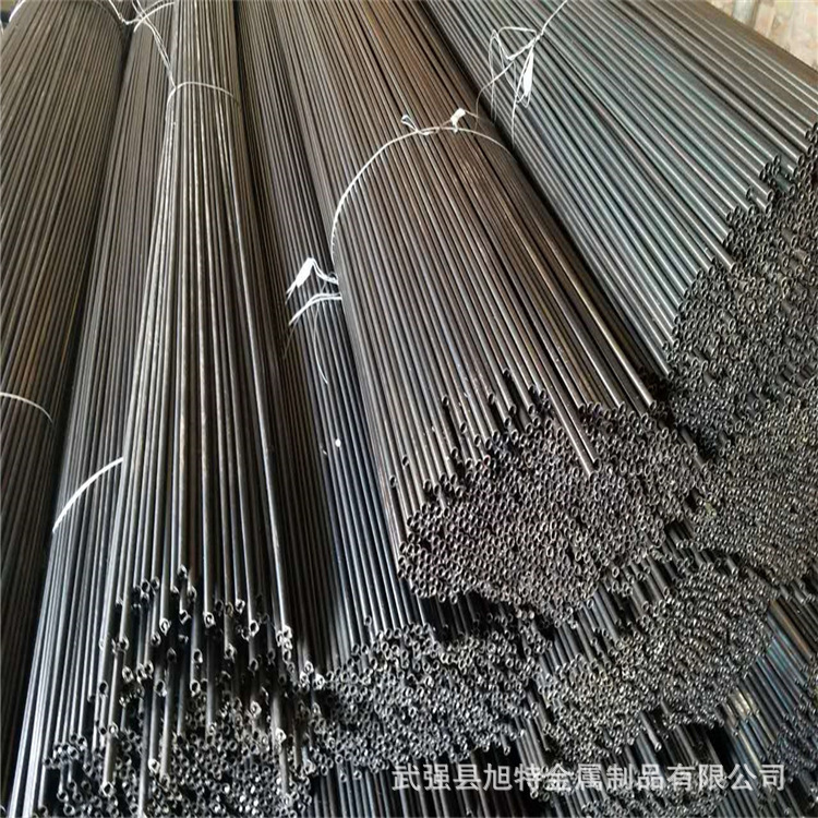 9mm raw material for a cooler small caliber steel pipe blowing dust pipe light pipe factory