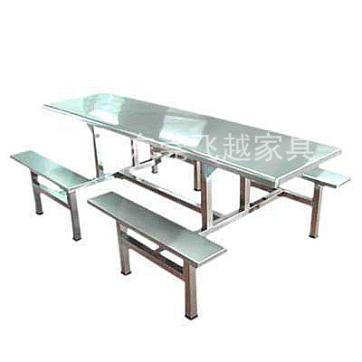 The factory sells stainless steel table and dining room canteens for four people, eight-person table and chair combinations with thicker and stronger wholesales.