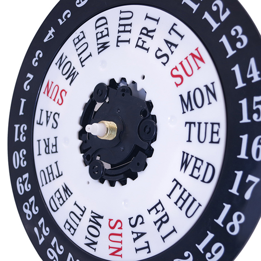 Taiwan Sun Card 31-day calendar and Sunday signal core 12888 clock core + clock paste