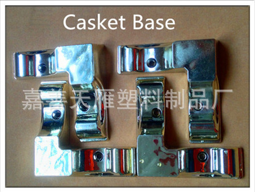 Coffin fittings, plastic casket fittings, coffin decorations, plastic casket floors, factory direct sales.