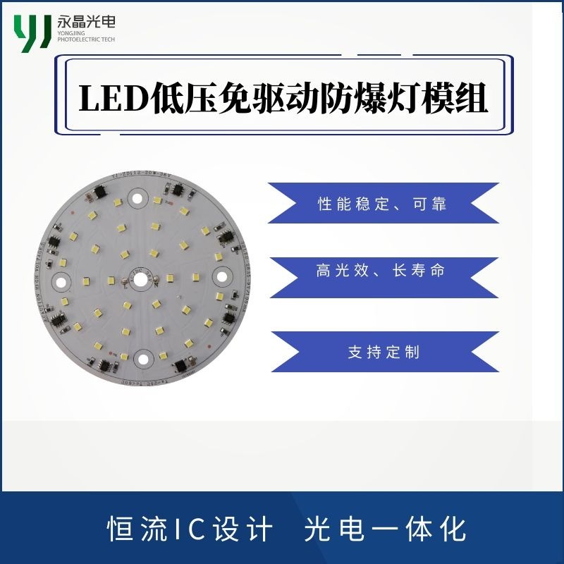 AC36V 低压免驱动防爆灯光源模组 20W