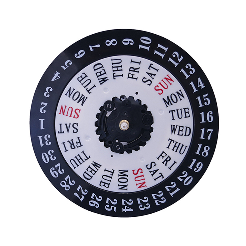 Taiwan Sun Card 31-day calendar and Sunday signal core 12888 clock core + clock paste