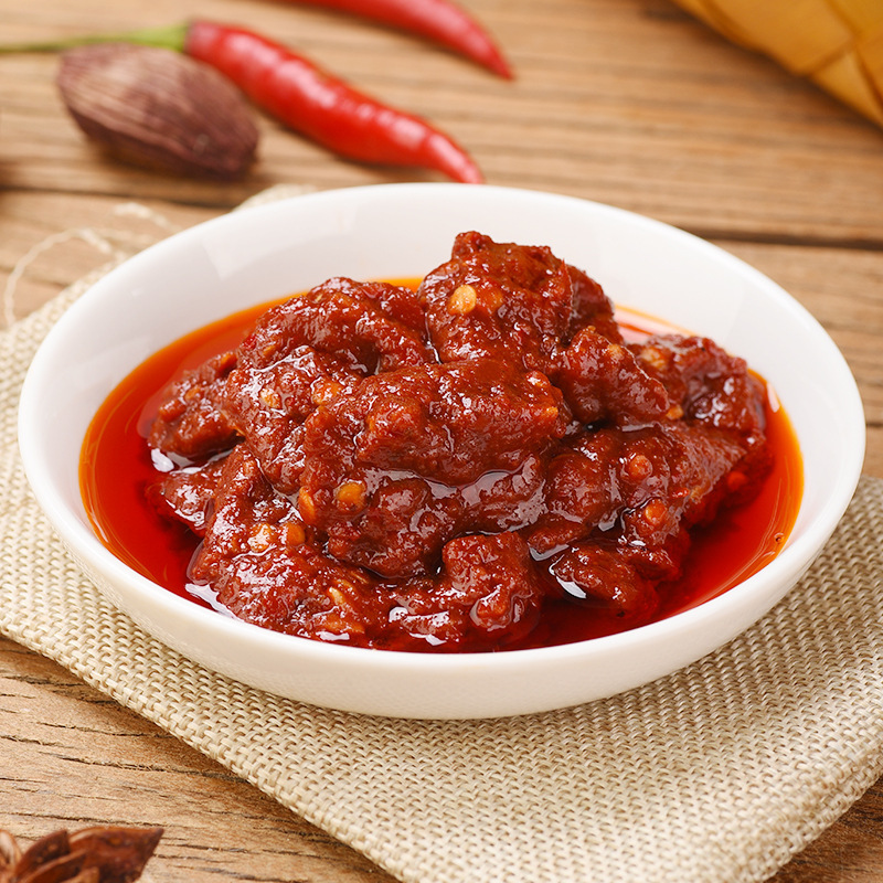 Five and a half kilos of spicy sauce.