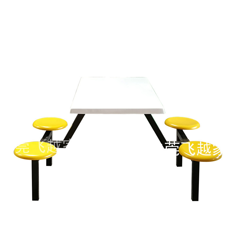 Outdoor tables and chairs, employees' dining room tables, four glass and steel tables and chairs, student canteen tables, direct sales.