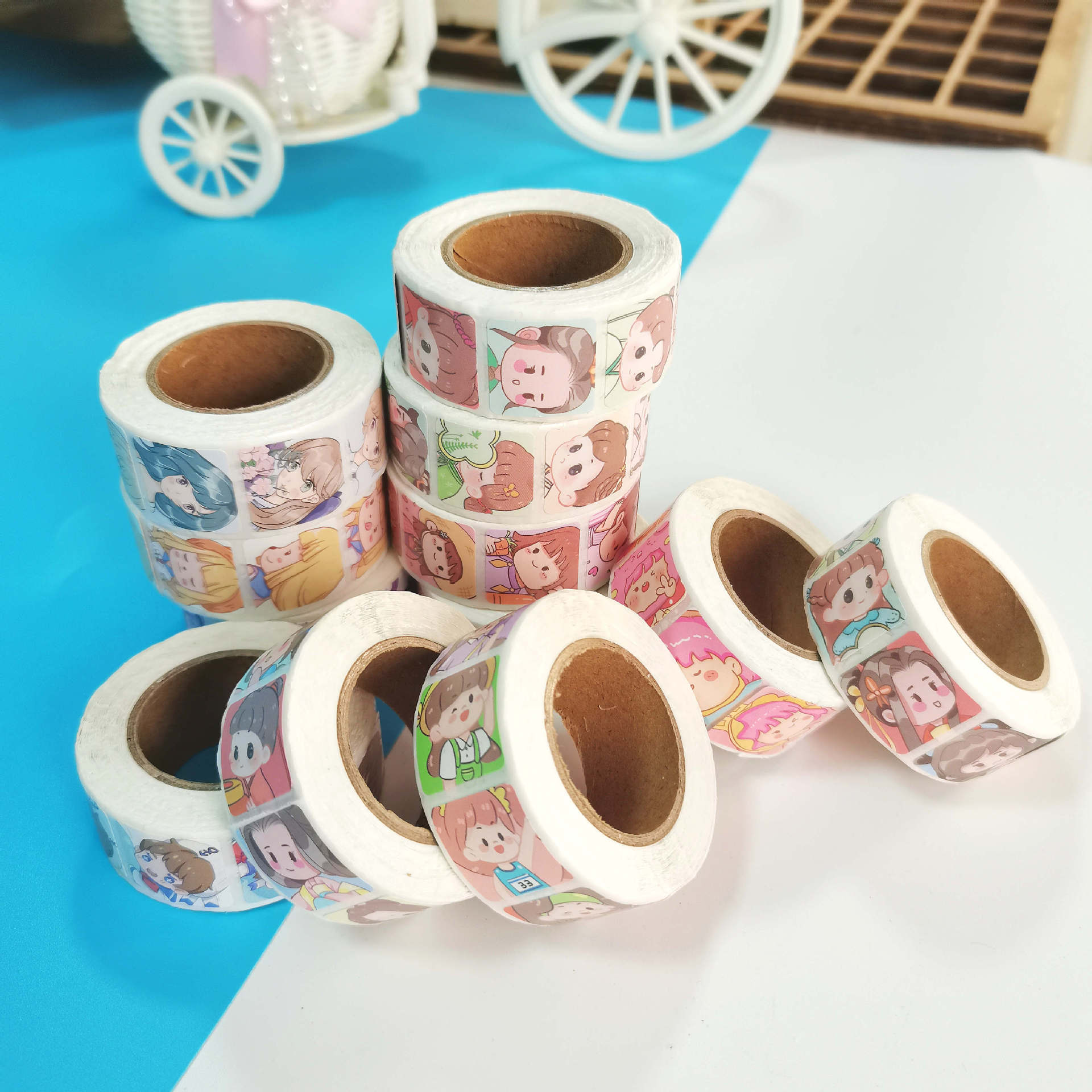 500 tên viết tắt và nhãn hiệu hoạt hình. Cảm ơn vì đã gói lại cuốn nhật ký DIY.