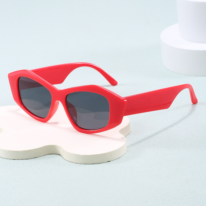 Cross-border candy sunglasses, 2024 new fashion women's street.