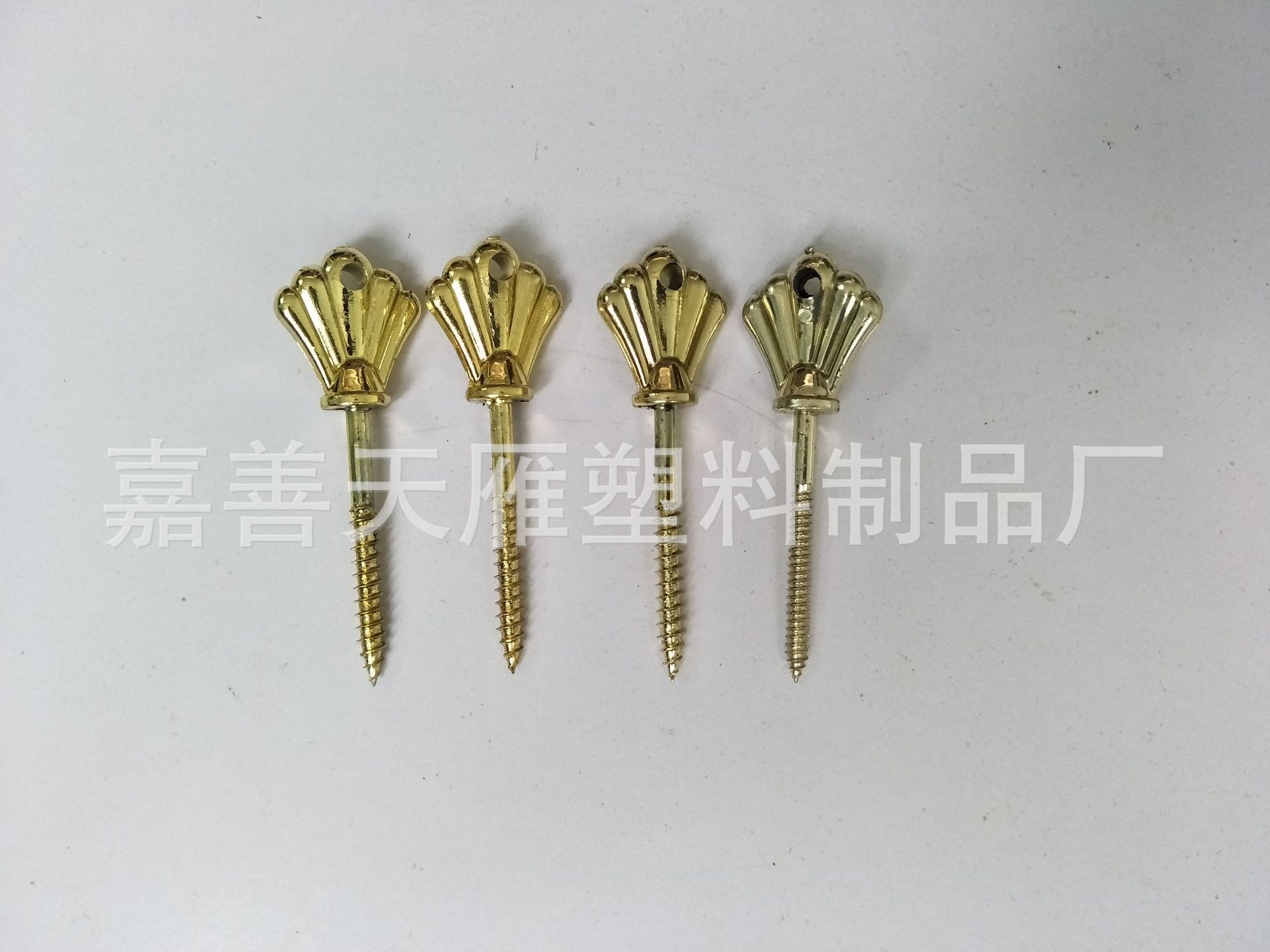 Coffin fittings, plastic casket fittings, coffin decorations, plastic casket screw 1#, direct sale at the factory.