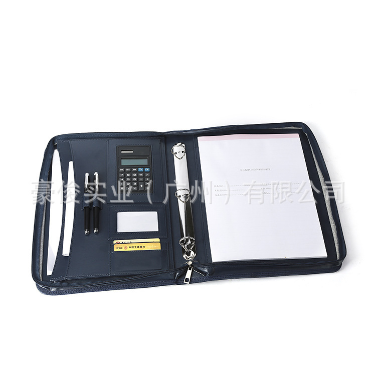 Production of custom-made folders for high-quality counterfeit fabric multi-functional belt zipper collection