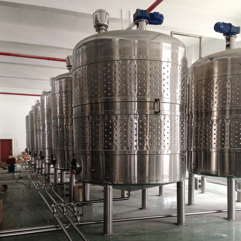 A multi-spectrum fermentation tank for stainless steel and white beer.