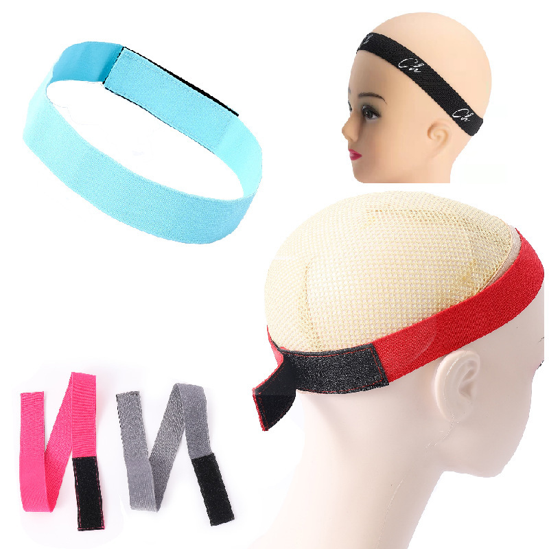 Cross-border wig-net caps, loose-banded magic stickers to adjust a fixed hair belt to the edge of the belt