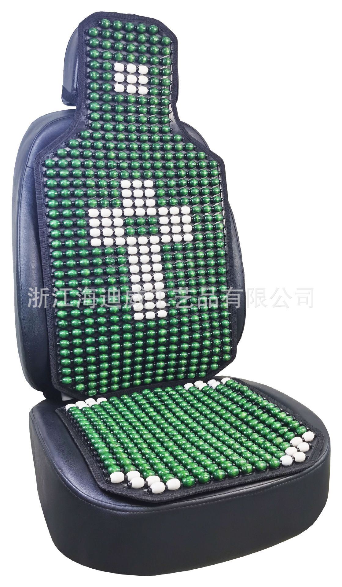 The factory sells and exports the summer wood beads for a car with air-to-air car cushions.